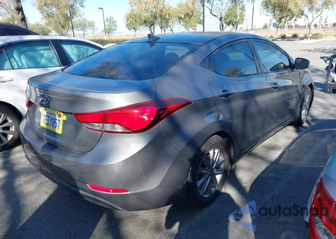 2014 Hyundai Elantra Se z USA, uszkodzony, nr VIN 5NPDH4AE7EH479474